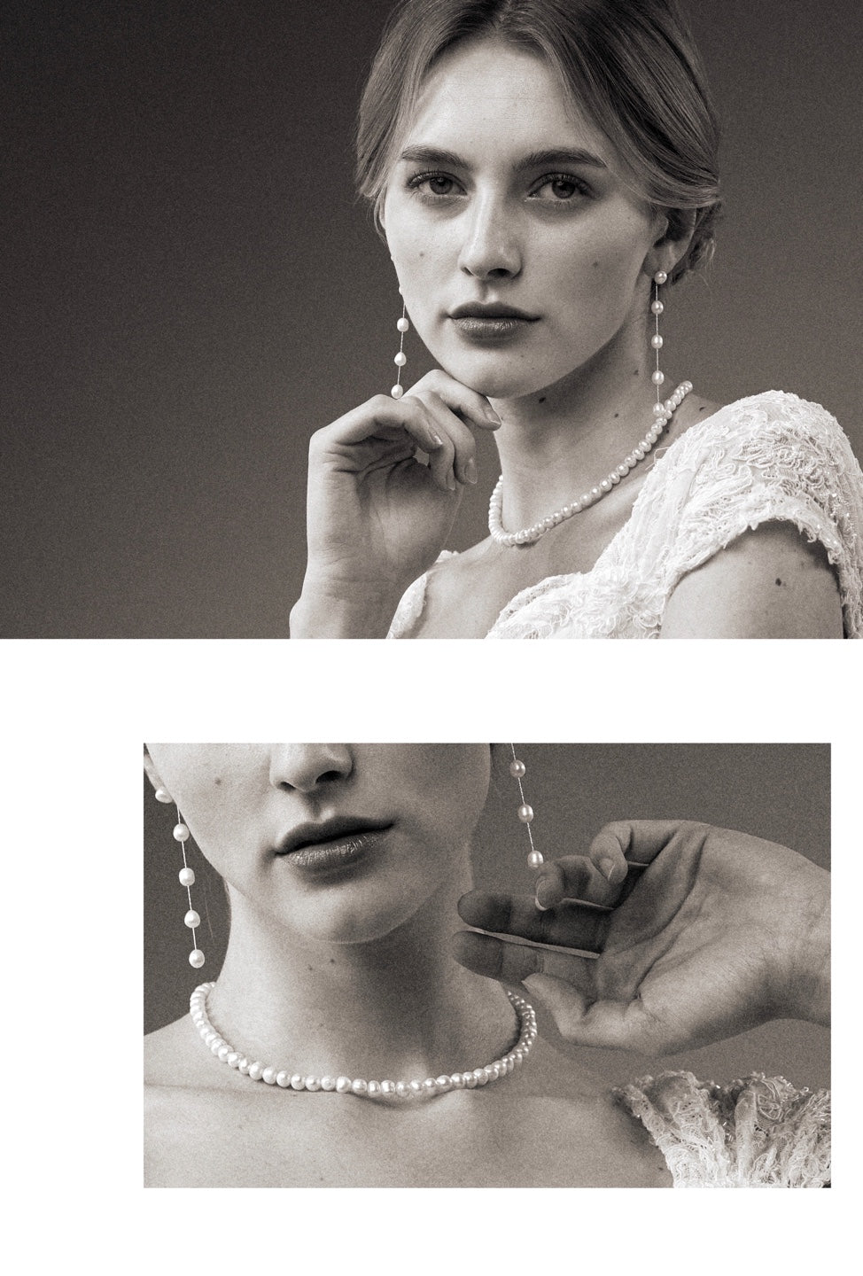 Drop Pearl Earring