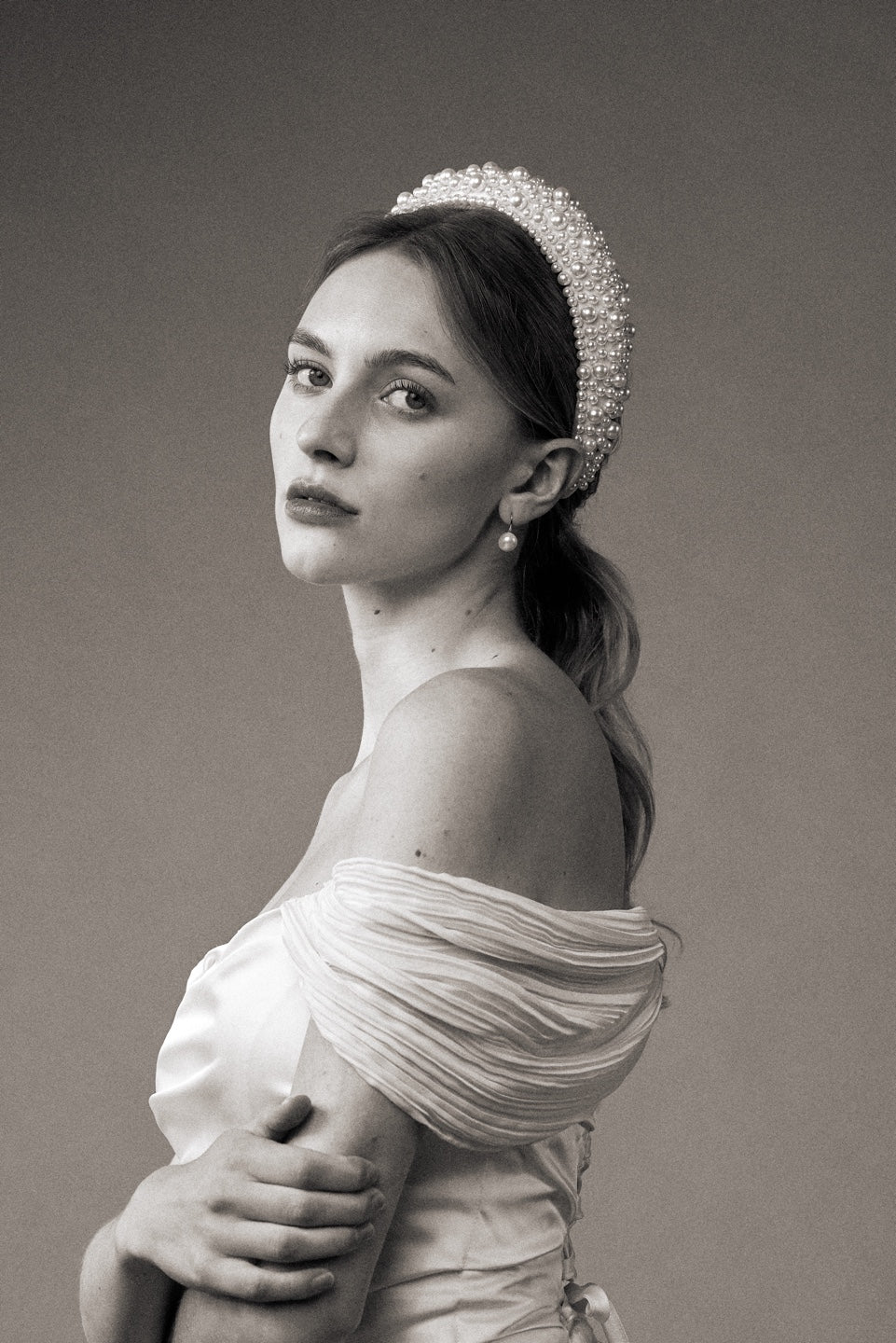 Pearl Tiara Headband