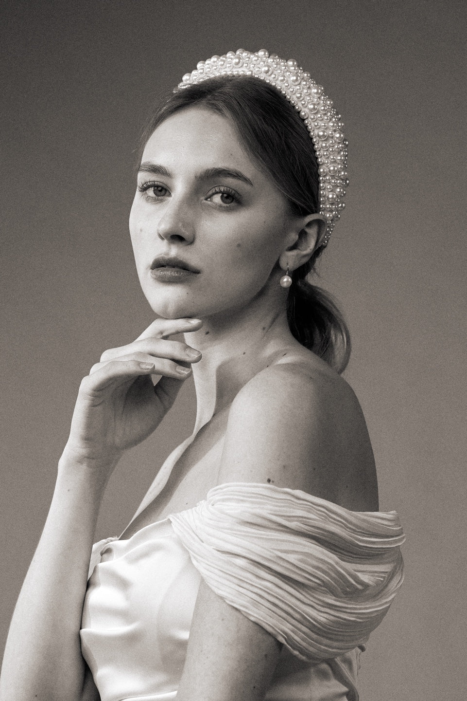 Pearl Tiara Headband