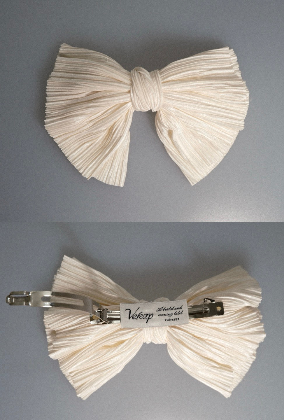 Lovely Pleated Ribbon(Hair pin)