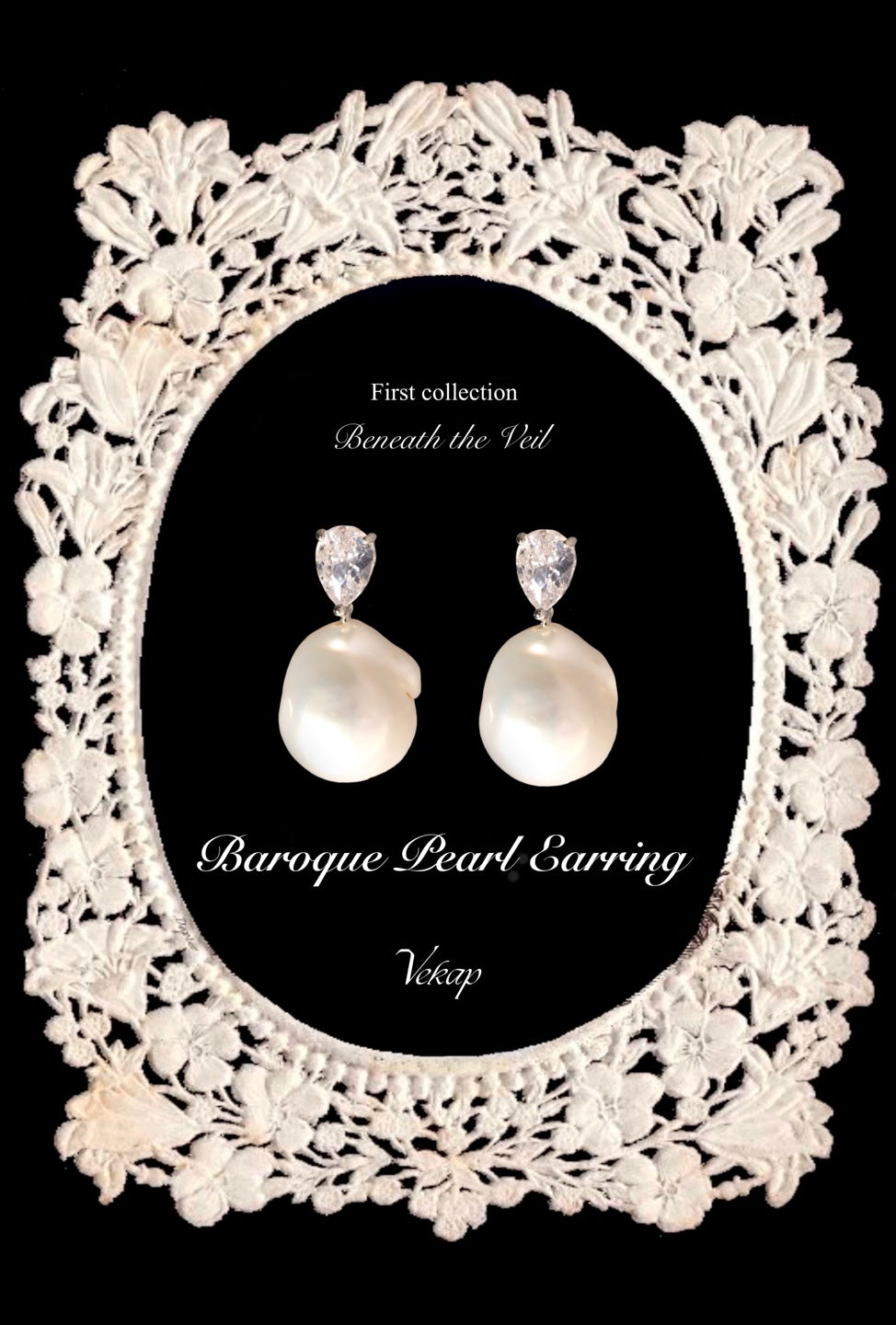 Baroque Pearl Earring