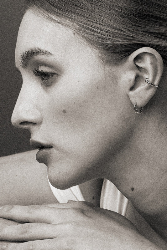 Silver Ear-cuff